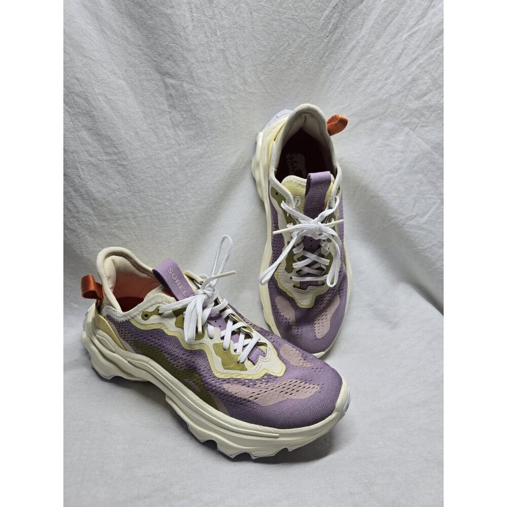 Sorel Womens Kinetic Breakthru Day Lace NL4689 Purple Running Shoes Sneakers 7.5